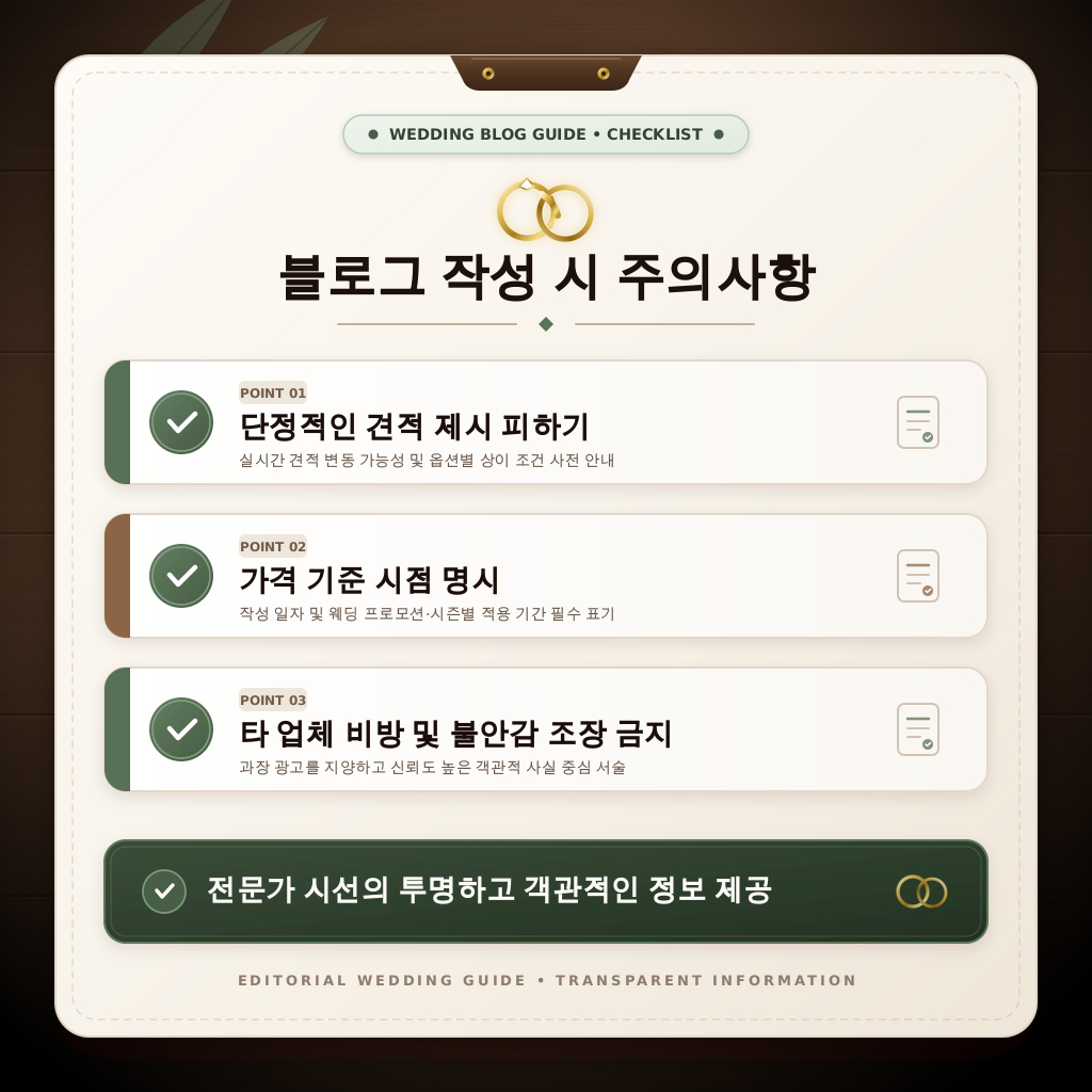작성 시 주의사항