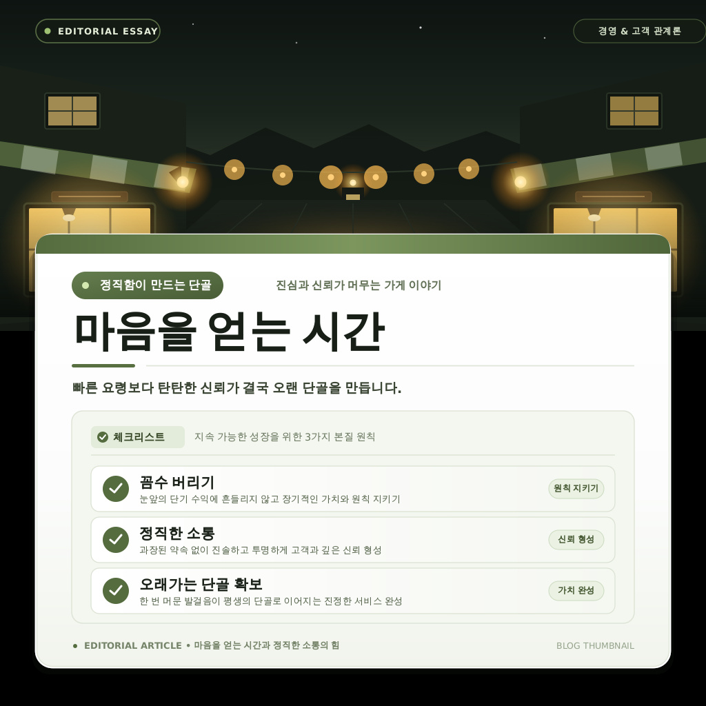 마음을 얻는 시간
